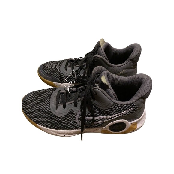 Nike KD Trey 5 IX CW3400-003 Gray Gum Basketball Shoes Sneakers Men's Sz 10.5 - Picture 4 of 7